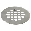 Westbrass Casper No. 129 4-1/4" Snap-in Shower Strainer in Satin Nickel D319-07